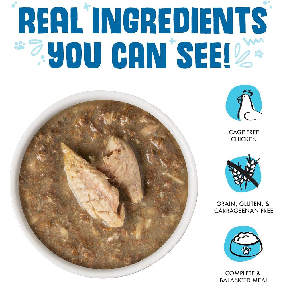 Mack & Jack Mackerel & Grilled Skipjack in Gravy Cat Can - Image 2