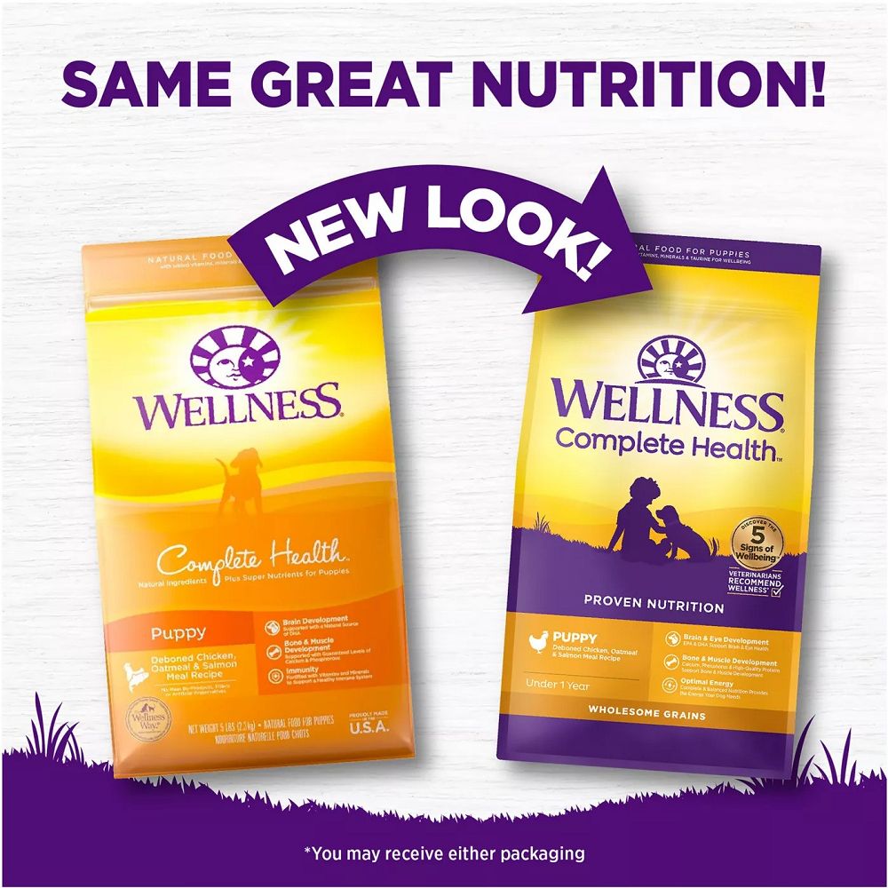 Complete Health Grained Chicken & Salmon Meal Puppy Dry Food - Image 5