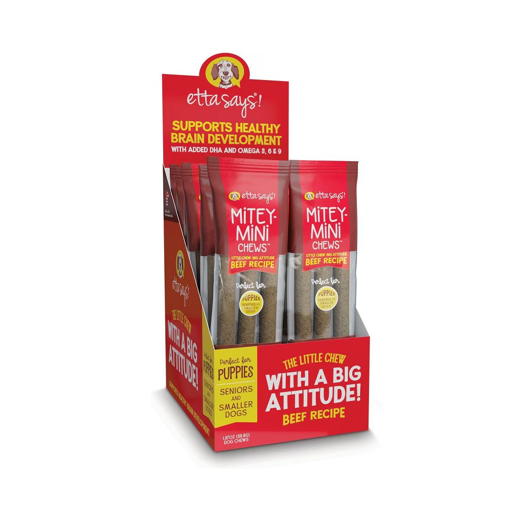 Mitey Mini Jerky Beef Dog Chew - Image 6