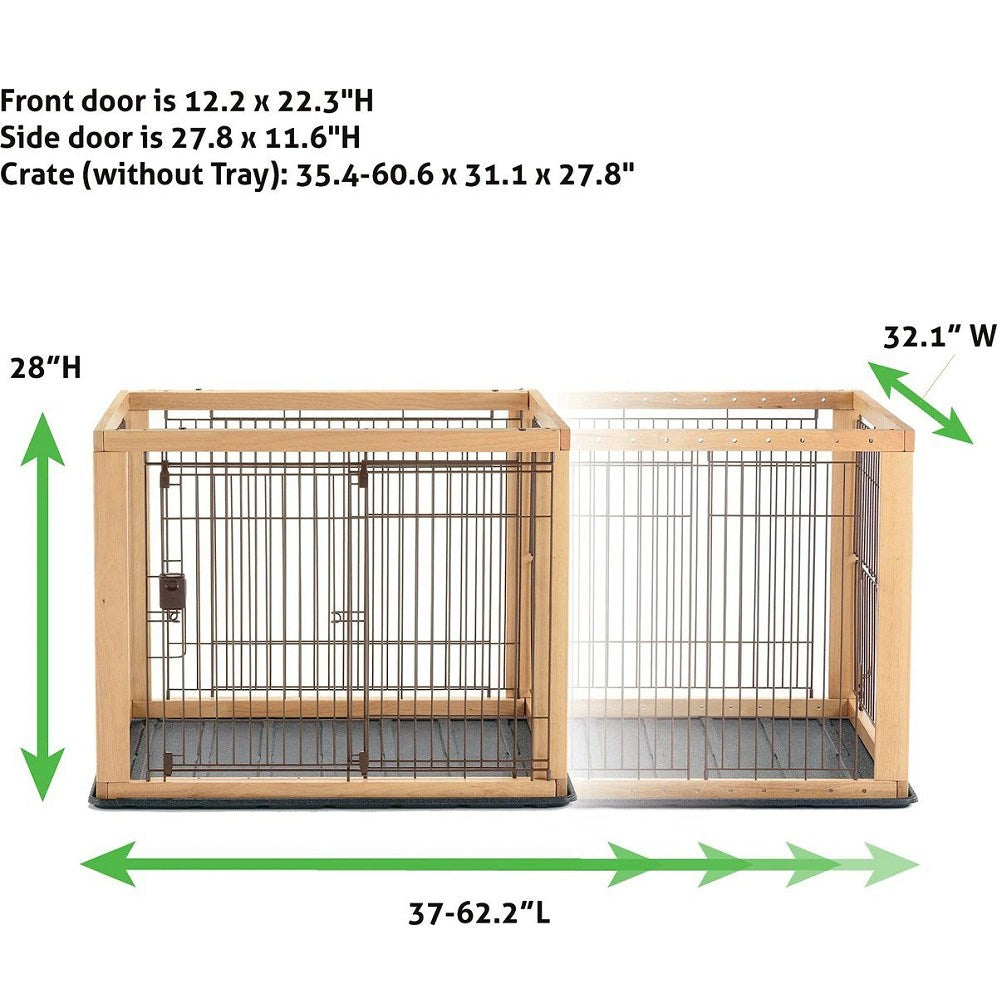 Wooden Expandable Pet Crate - Image 4