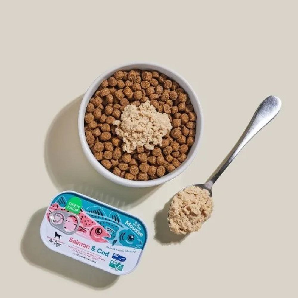 Silky Mousse Salmon & Cod Tasty Meal Topper for Dogs - Image 3