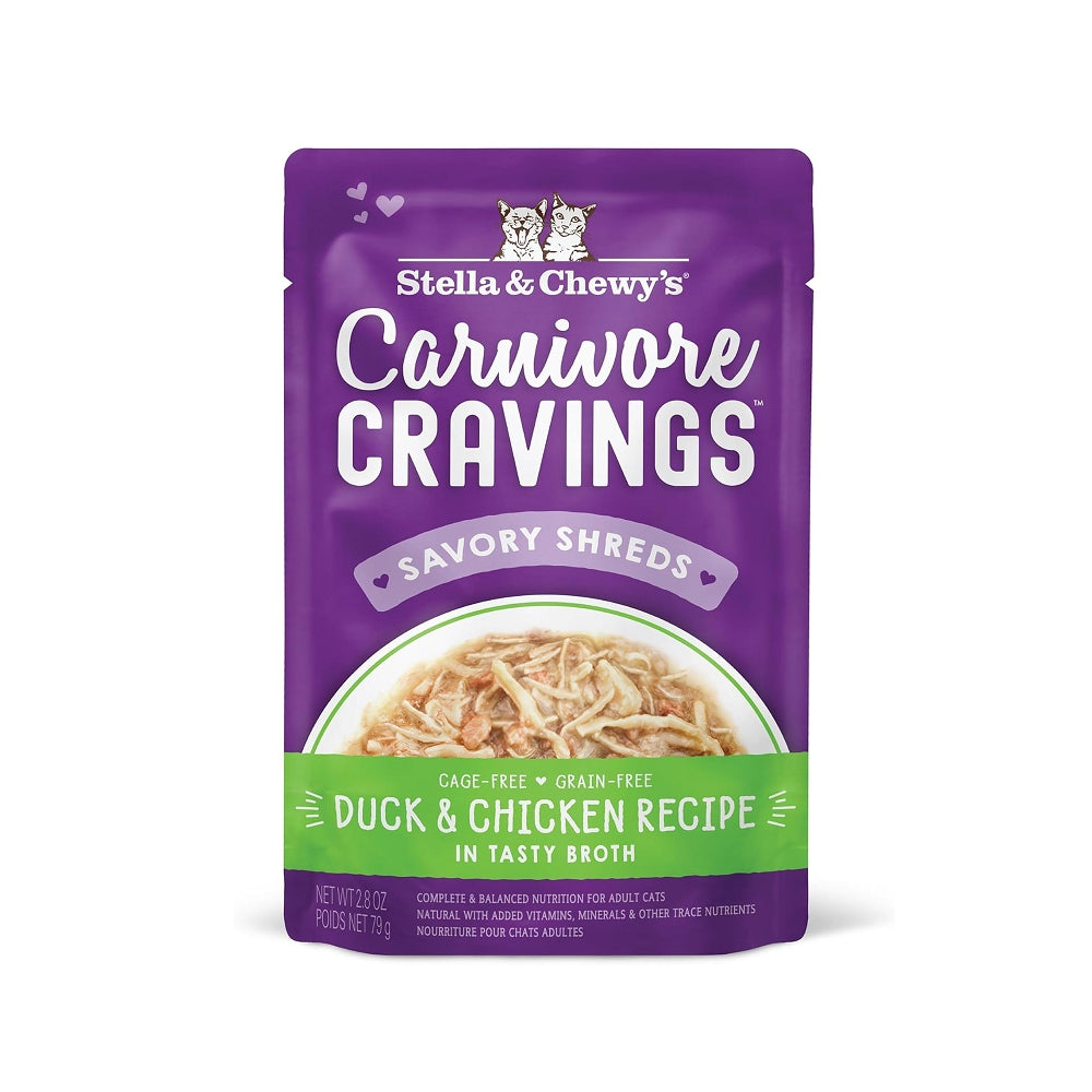 Stella & Chewy's - Carnivore Cravings Chicken & Duck Complete Diet Cat Pouch