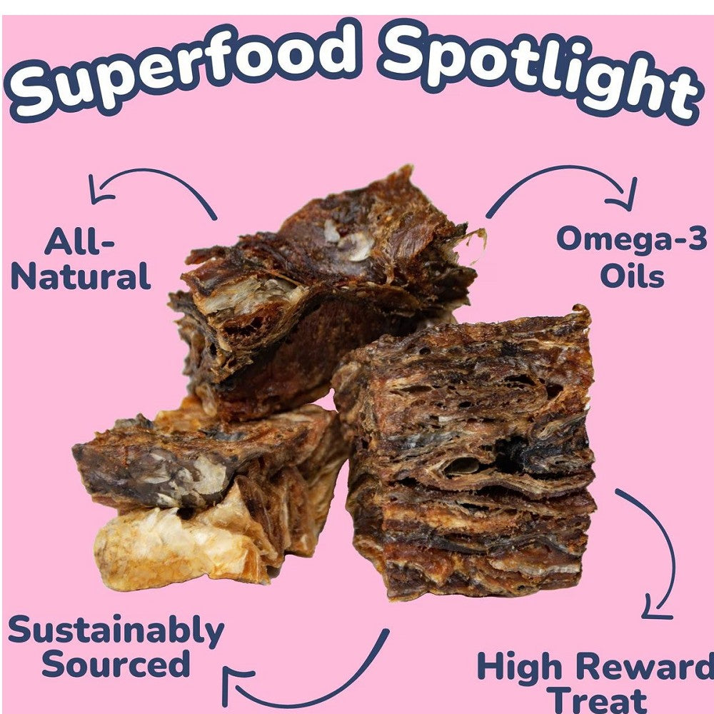 Single-Ingredient Cod Skin Dog Treats - Image 2