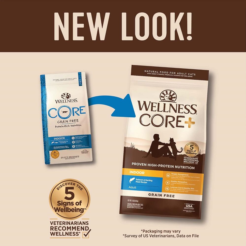 CORE Indoor Salmon & Herring Adult Cat Dry Food - Image 3