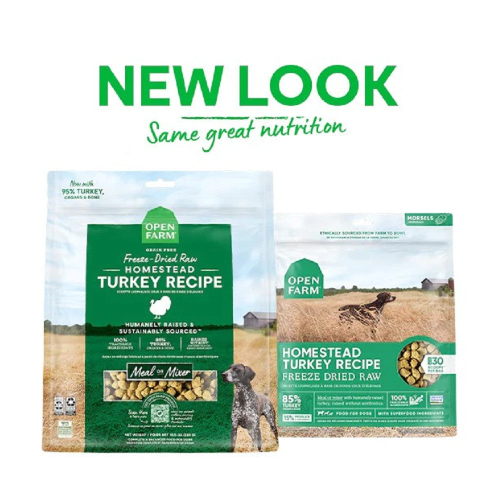 Freeze Dried Homestead Turkey Dog Food - Image 2