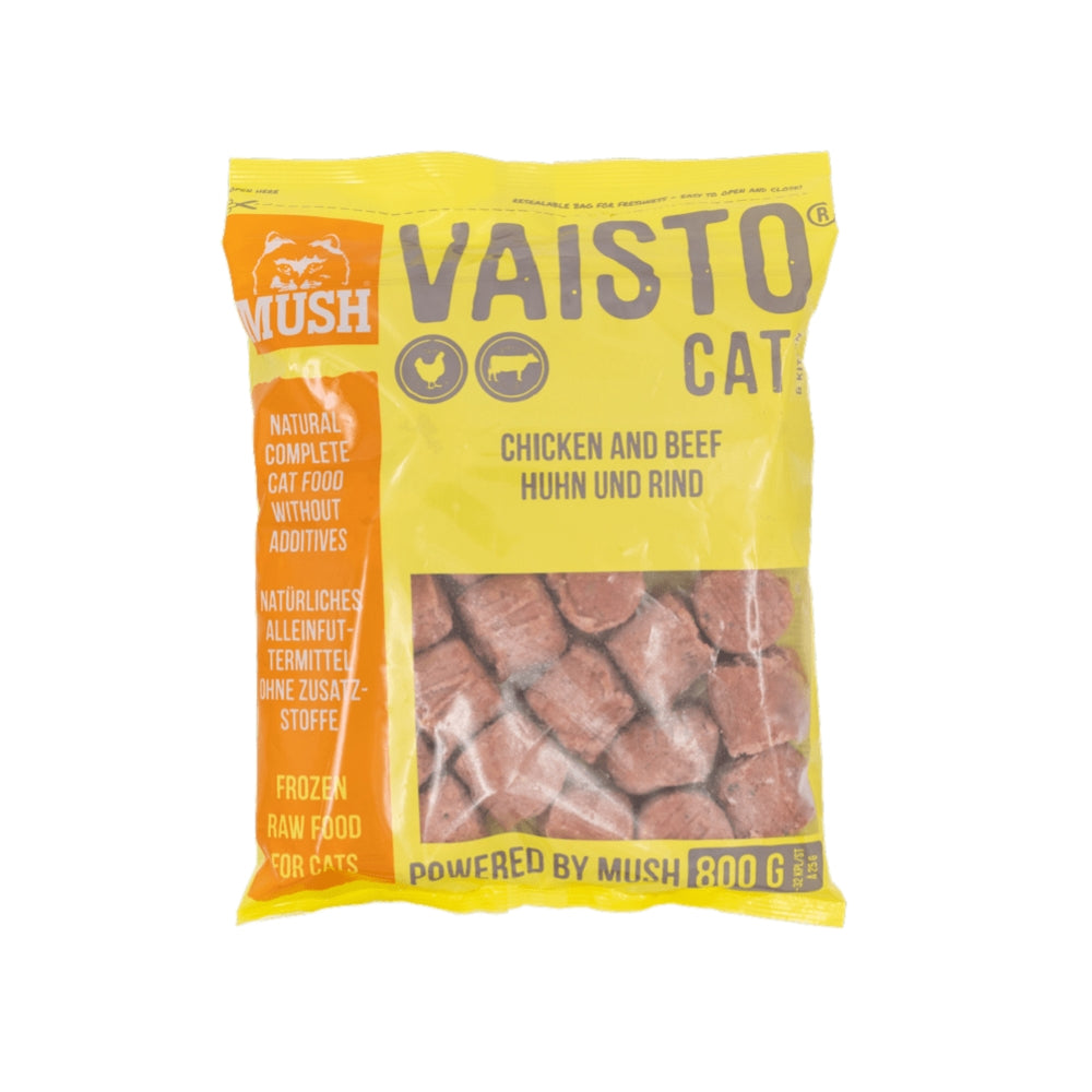 Frozen Vaisto Chicken & Beef Raw Cat Food - Image 4