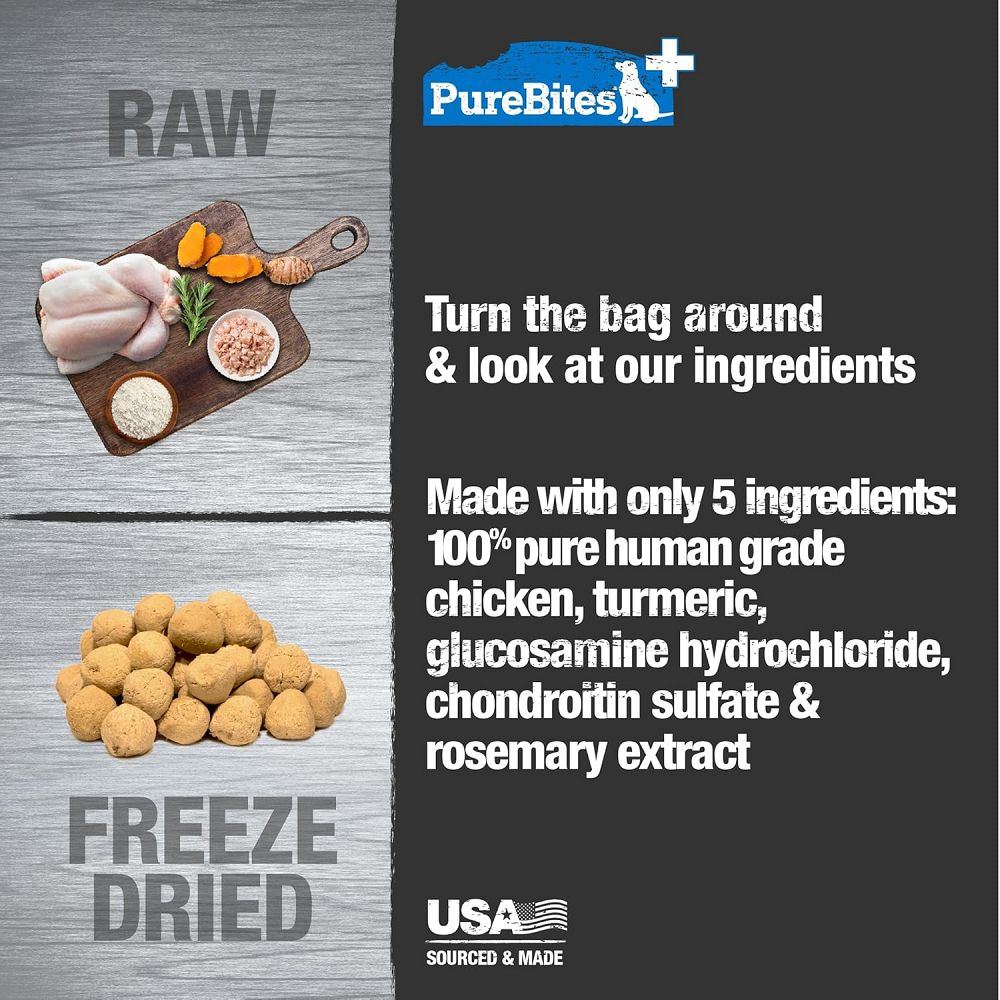 Functional Hip & Joint Freeze Dried Dog Treats - Image 2
