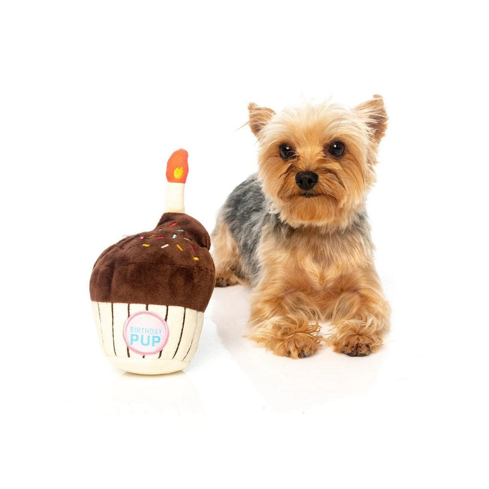 Birthday Cake Dog Plush Toy - Image 3