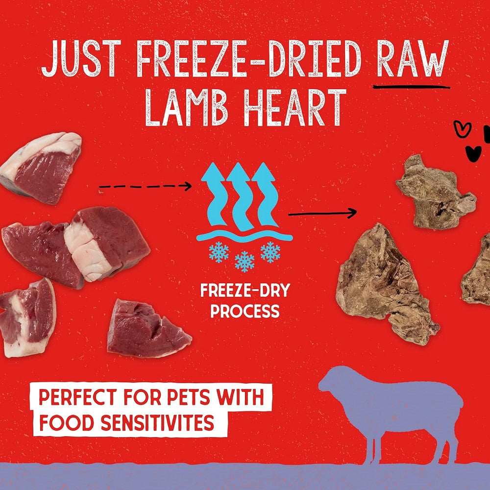Freeze Dried Lamb Heart Dog Treats - Image 3