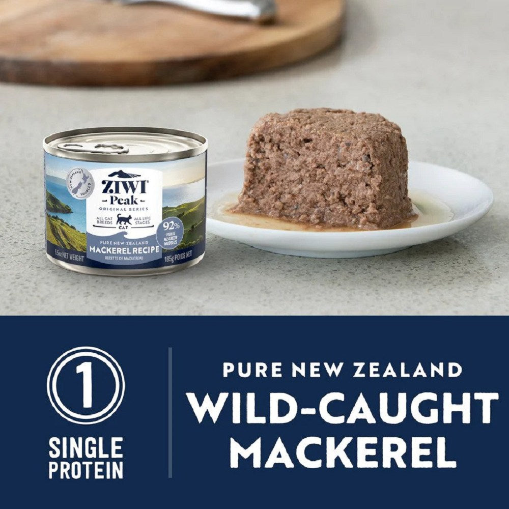 Grain Free Wild Caught Mackerel Cat Can - Image 3