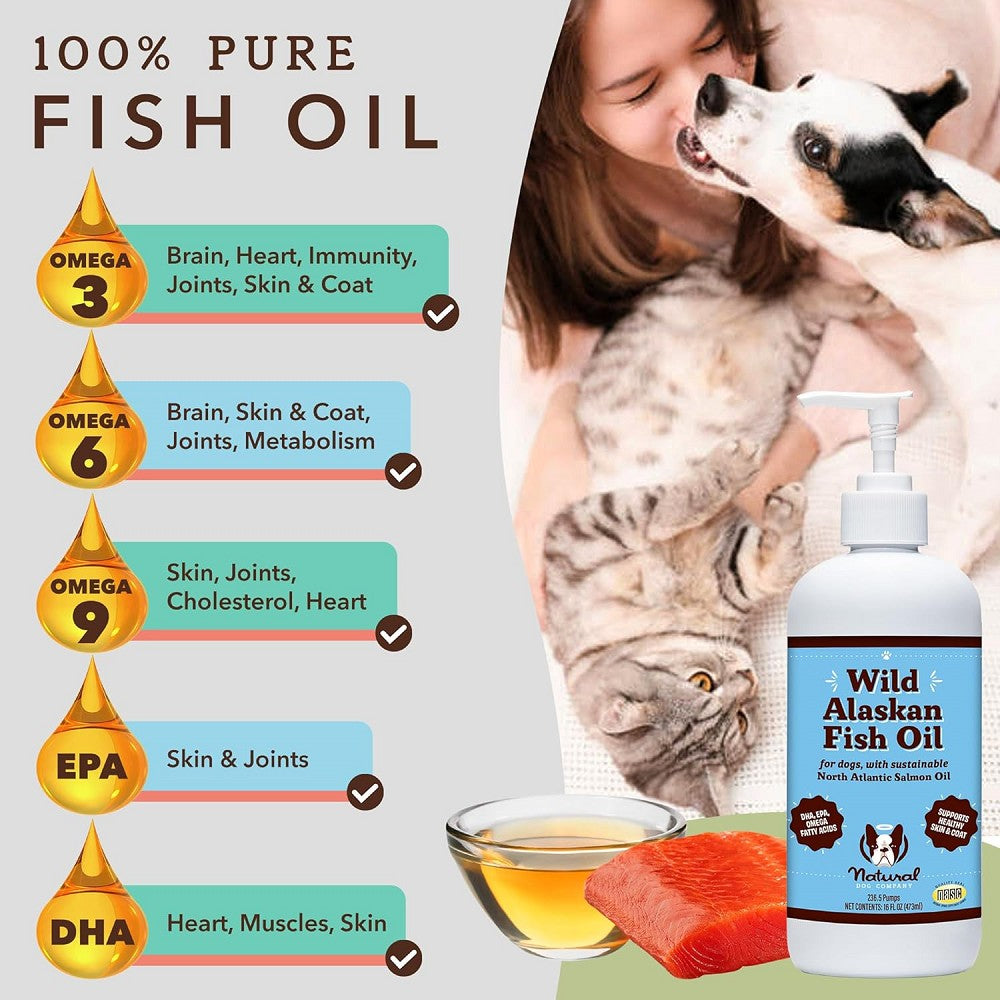 Wild Alaskan Fish Oil Food Supplement for Dogs - Image 2