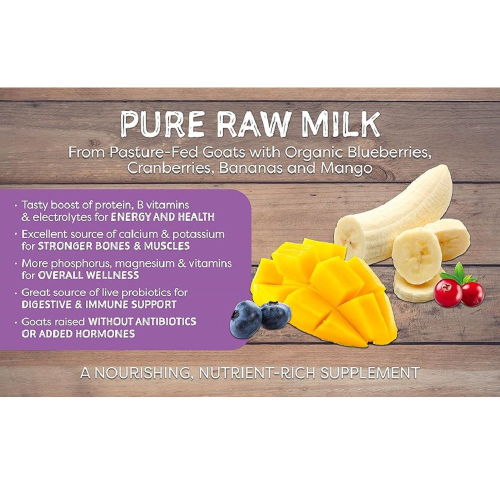 Freeze Dried Raw Goat's Milk Super Fruit Blend for Dogs & Cats - Image 6