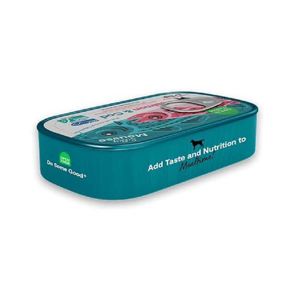 Silky Mousse Salmon & Cod Tasty Meal Topper for Dogs
