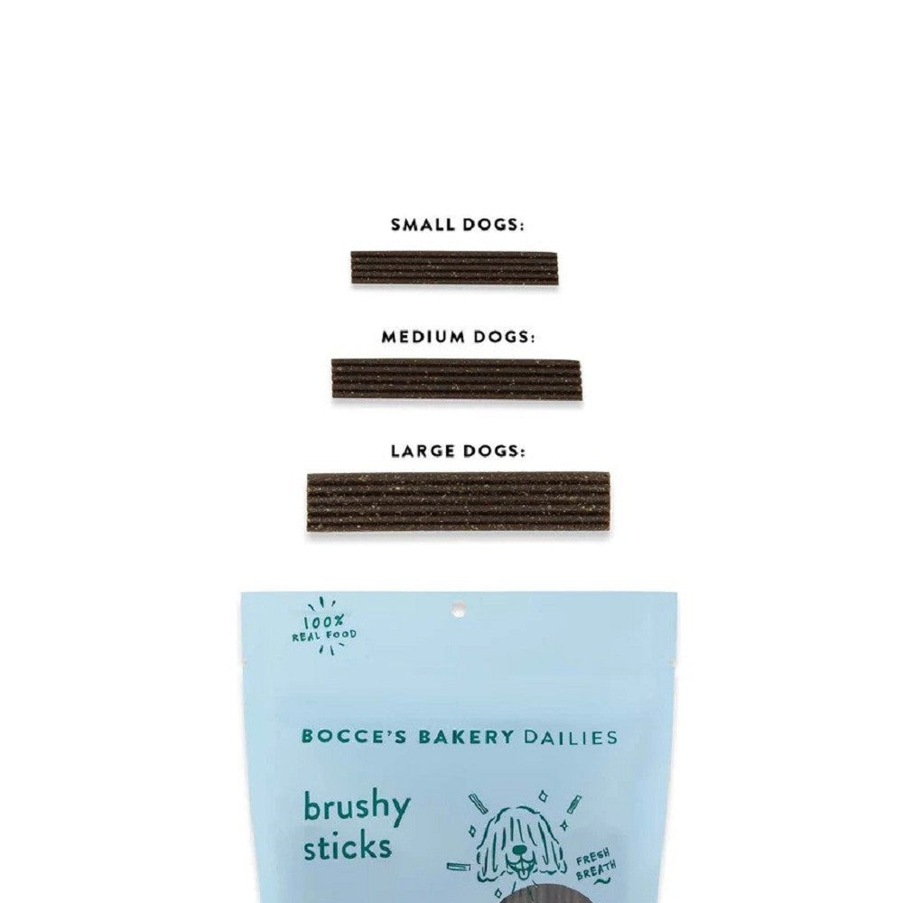 Coconut + Mint All Natural Dental Brushy Sticks Dog Treats - Image 4