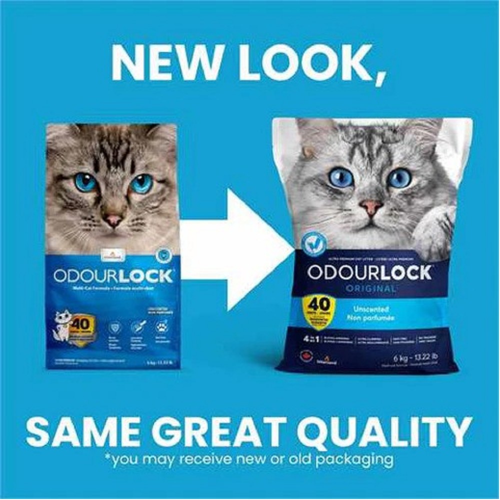 OdourLock Unscented Ultra Odour Control Cat Litter - Image 2