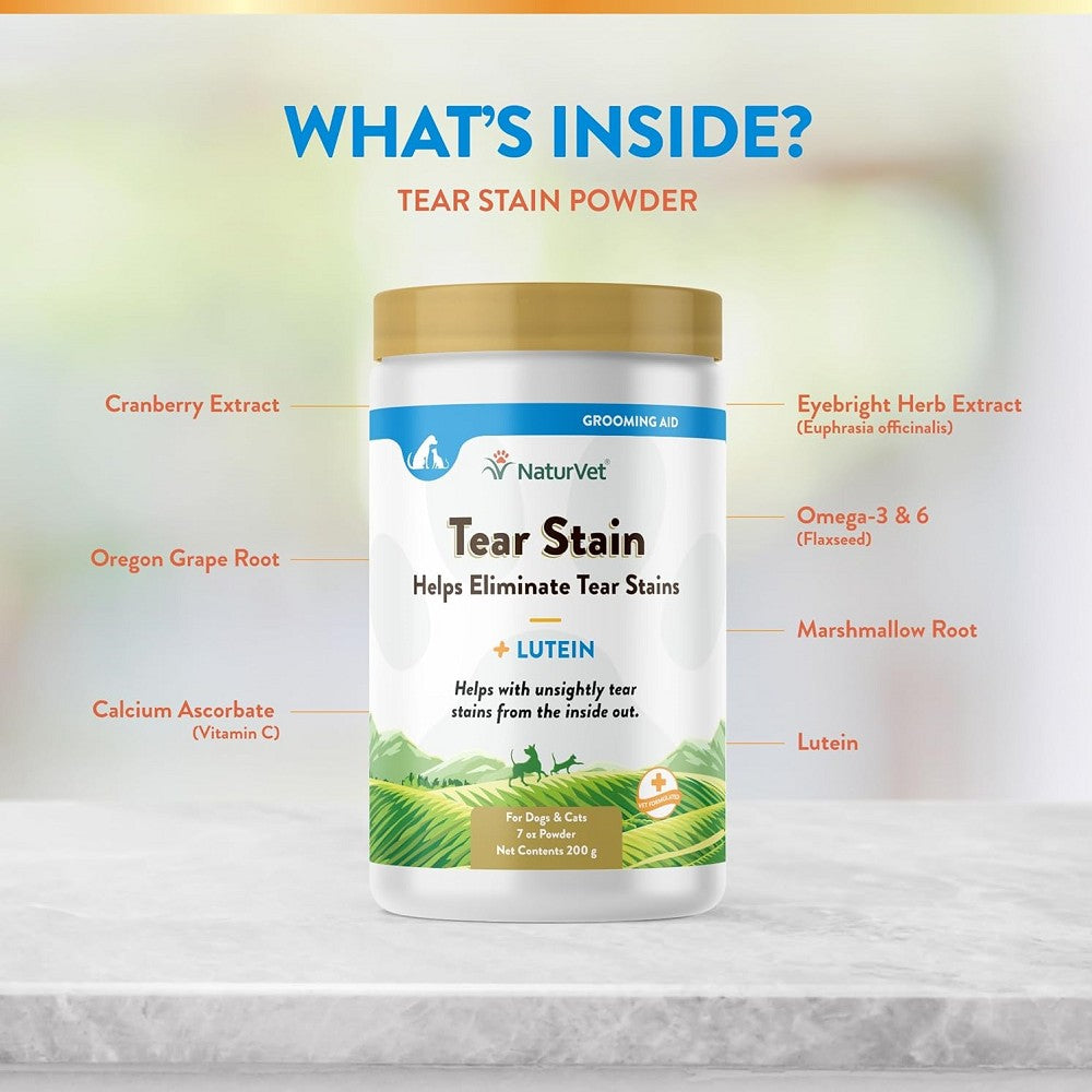Tear Stain Supplement Powder Plus Lutein for Dogs & Cats - Image 5