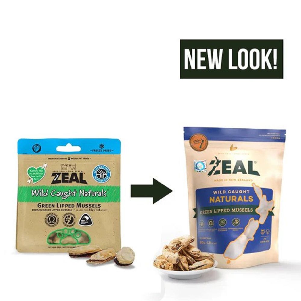 Freeze Dried Wild Caught Green Lipped Mussels Treats for Dogs & Cats - Image 2