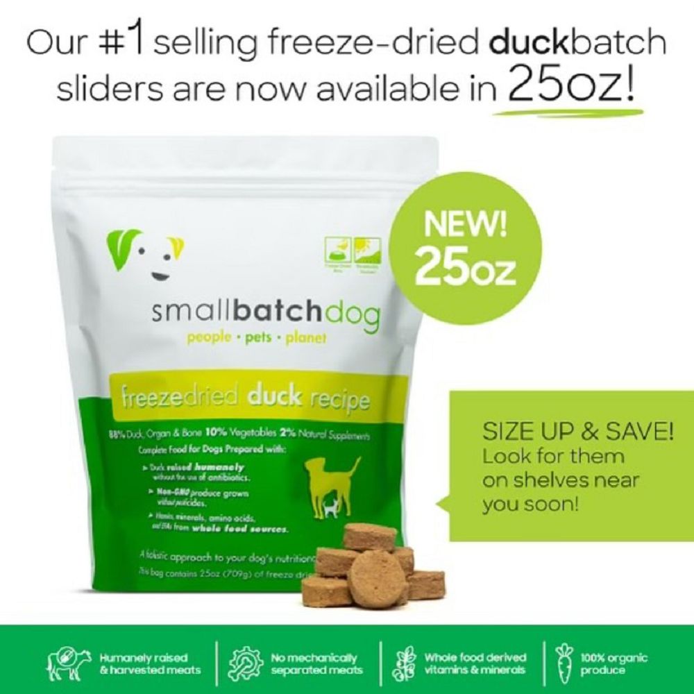 Freeze Dried Humanely Raised Duck Dog Food - Image 6