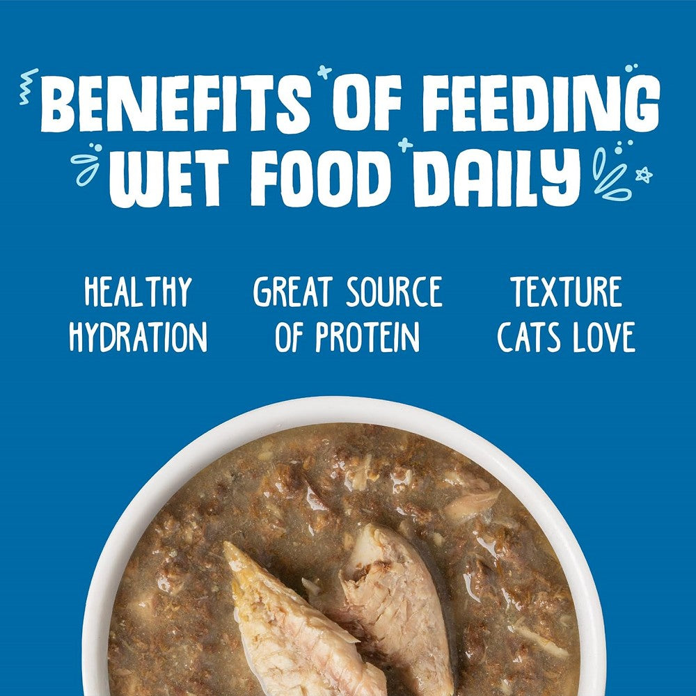 Mack & Jack Mackerel & Grilled Skipjack in Gravy Cat Can - Image 4