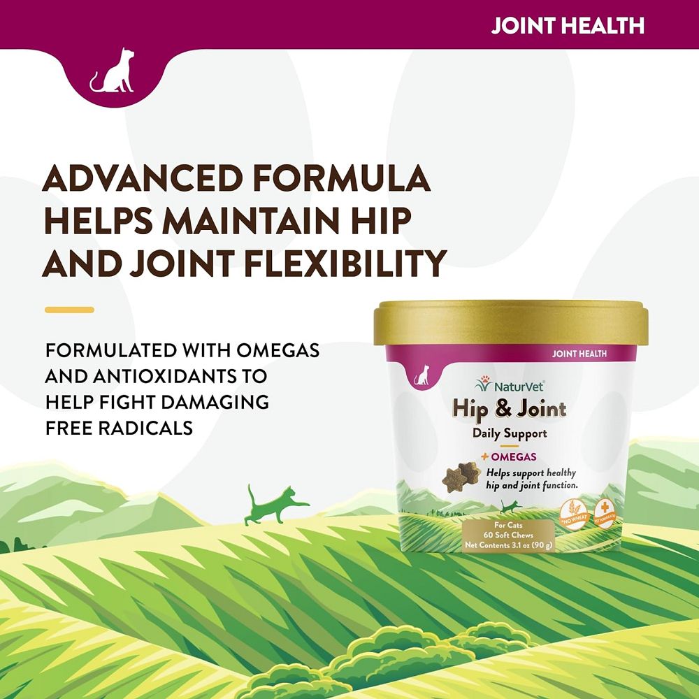 Hip & Joint Plus Omega Cat Soft Chews - Image 2