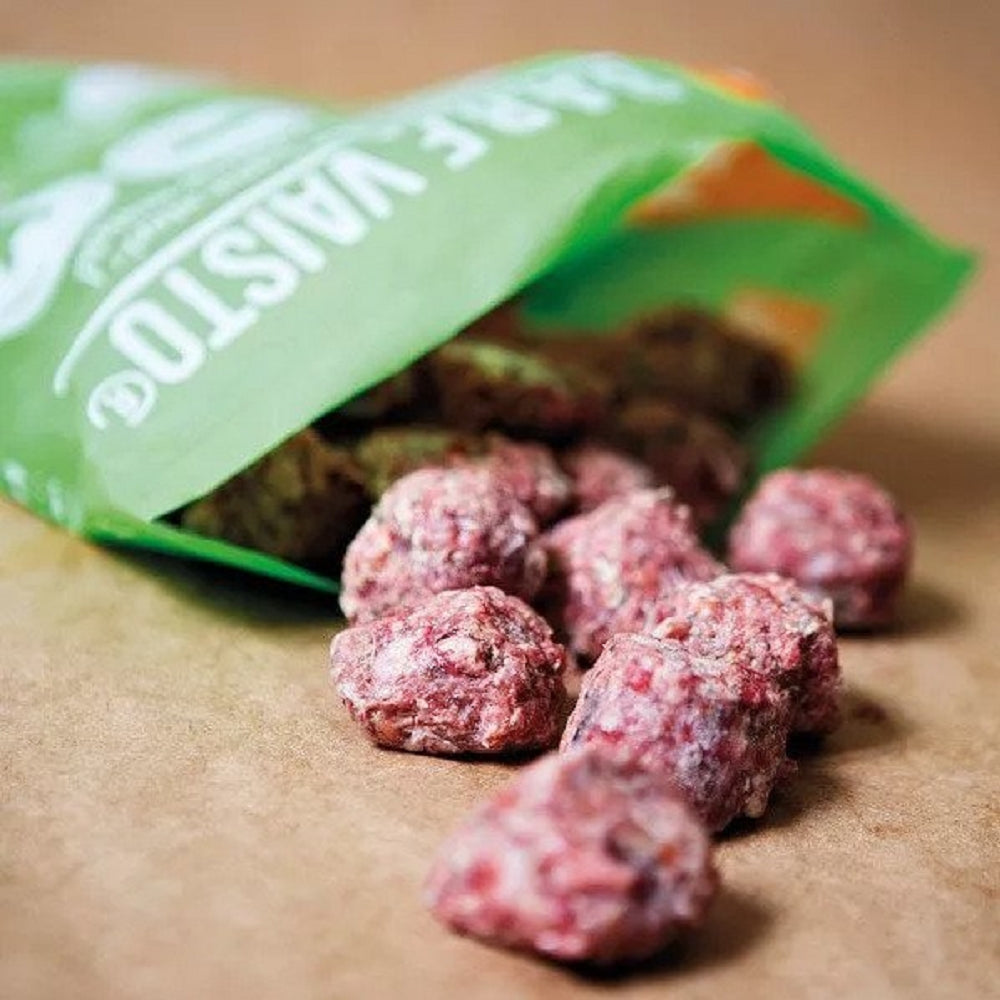 Frozen Vaisto Beef, Pink Pork & Chicken Raw Dog Food - Image 2