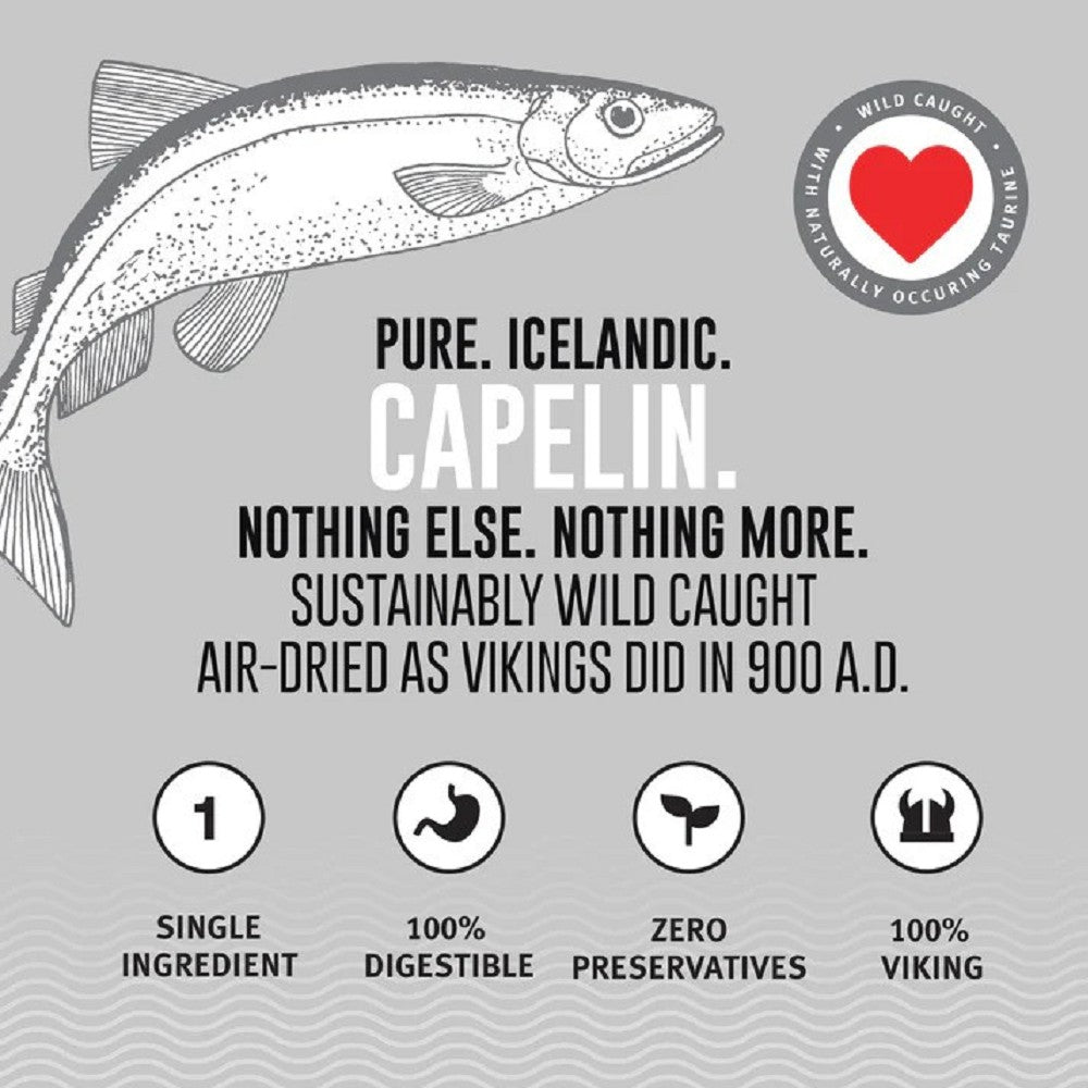 Capelin Whole Fish Dog Treats - Image 3