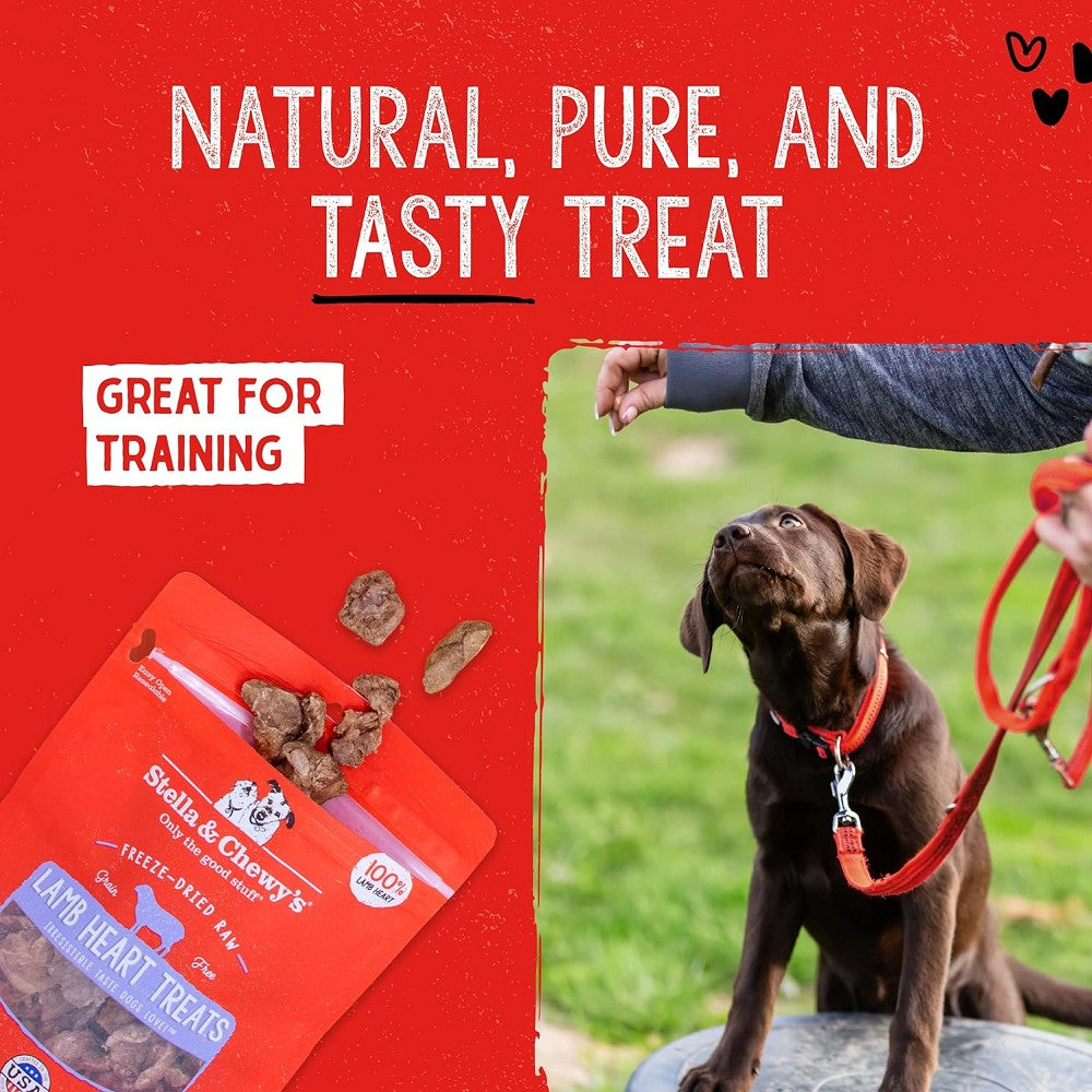 Freeze Dried Lamb Heart Dog Treats - Image 4