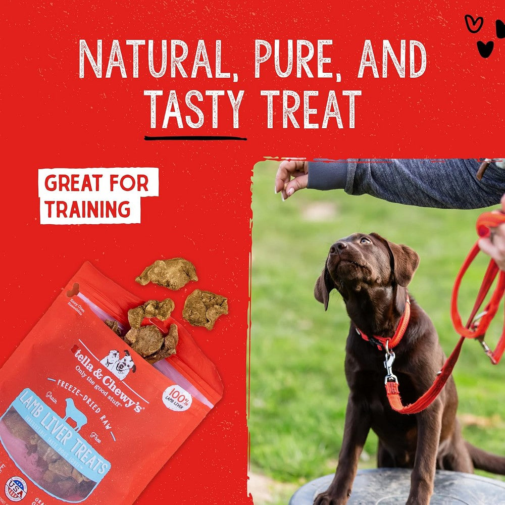 Freeze-Dried Lamb Liver Dog Treats - Image 2