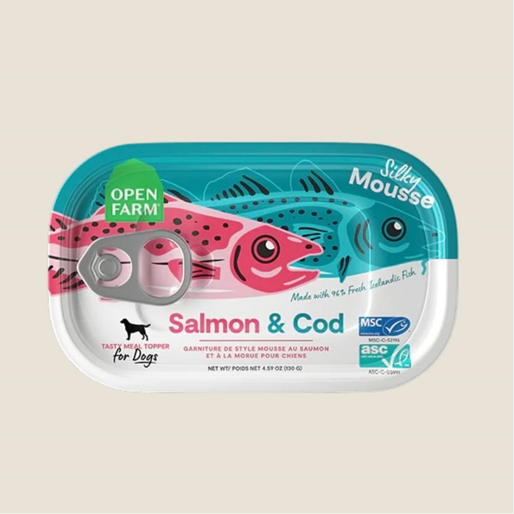 Silky Mousse Salmon & Cod Tasty Meal Topper for Dogs - Image 2
