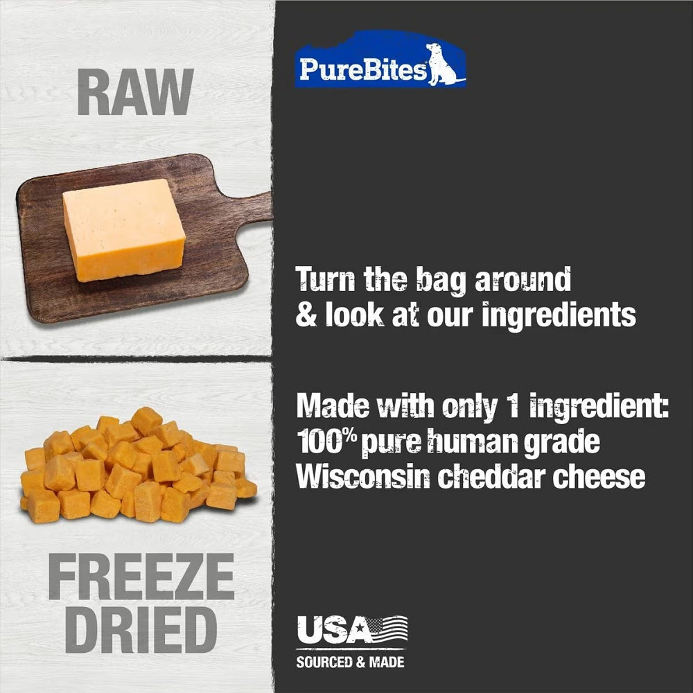 Freeze Dried Cheddar Cheese Dog Treats - Image 3