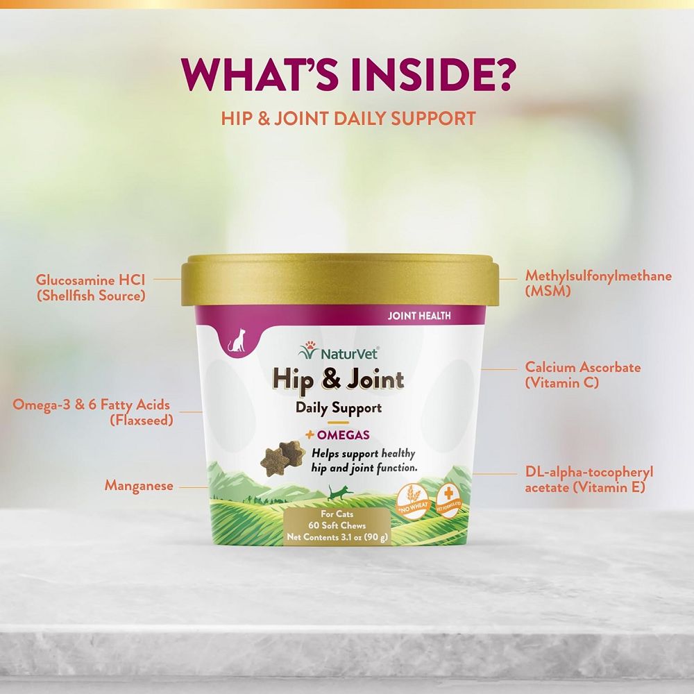 Hip & Joint Plus Omega Cat Soft Chews - Image 3