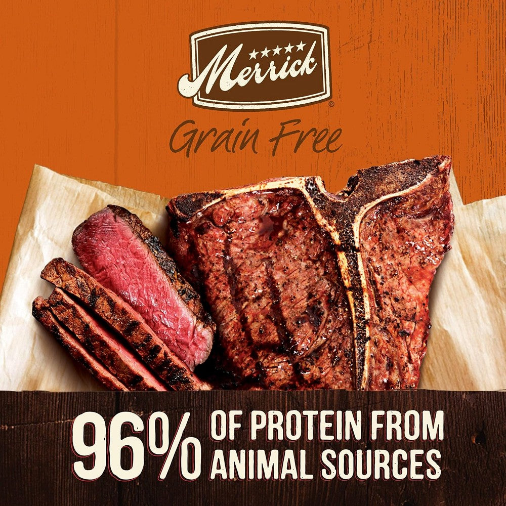96% Grain Free Real Texas Beef Dinner Adult Dog Can - Image 2