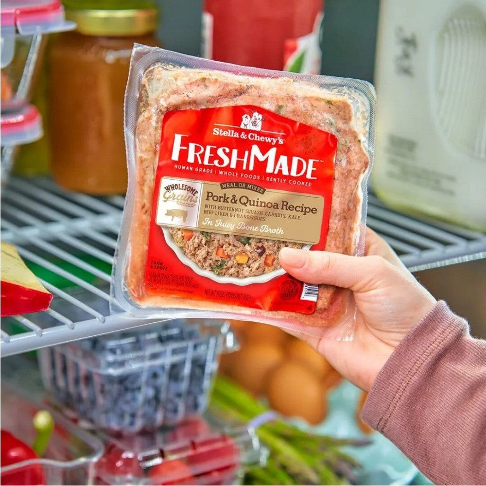 Frozen FreshMade Wholesome Grains Pork & Quinoa Dog Food - Image 2