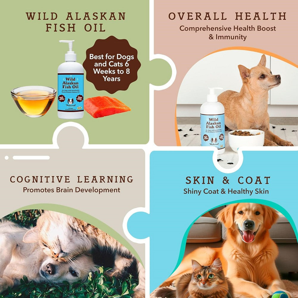 Wild Alaskan Fish Oil Food Supplement for Dogs - Image 5
