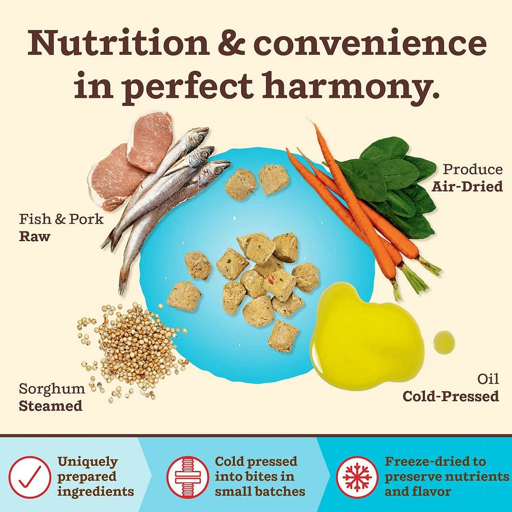 Kibble In The Raw - Freeze Dried Fish and Pork Dog Food - Image 3