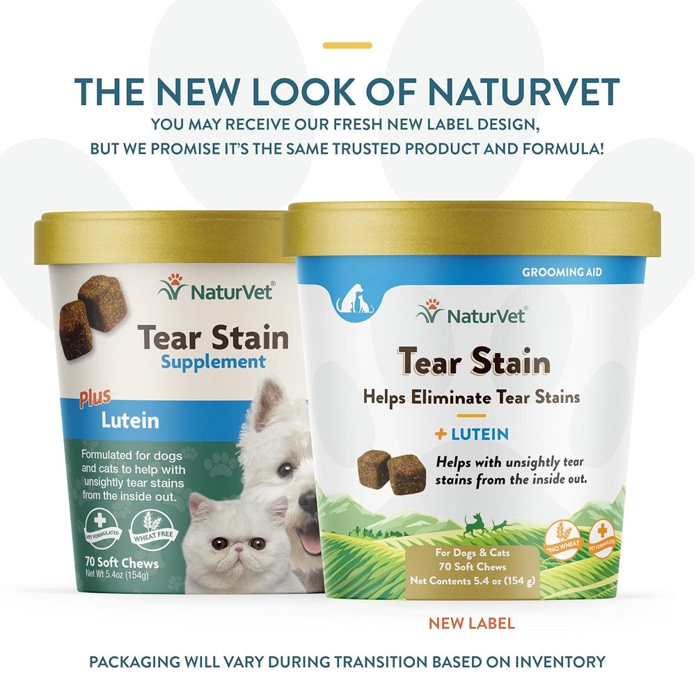 Tear Stain Supplement Plus Lutein Soft Chews for Dogs & Cats - Image 2