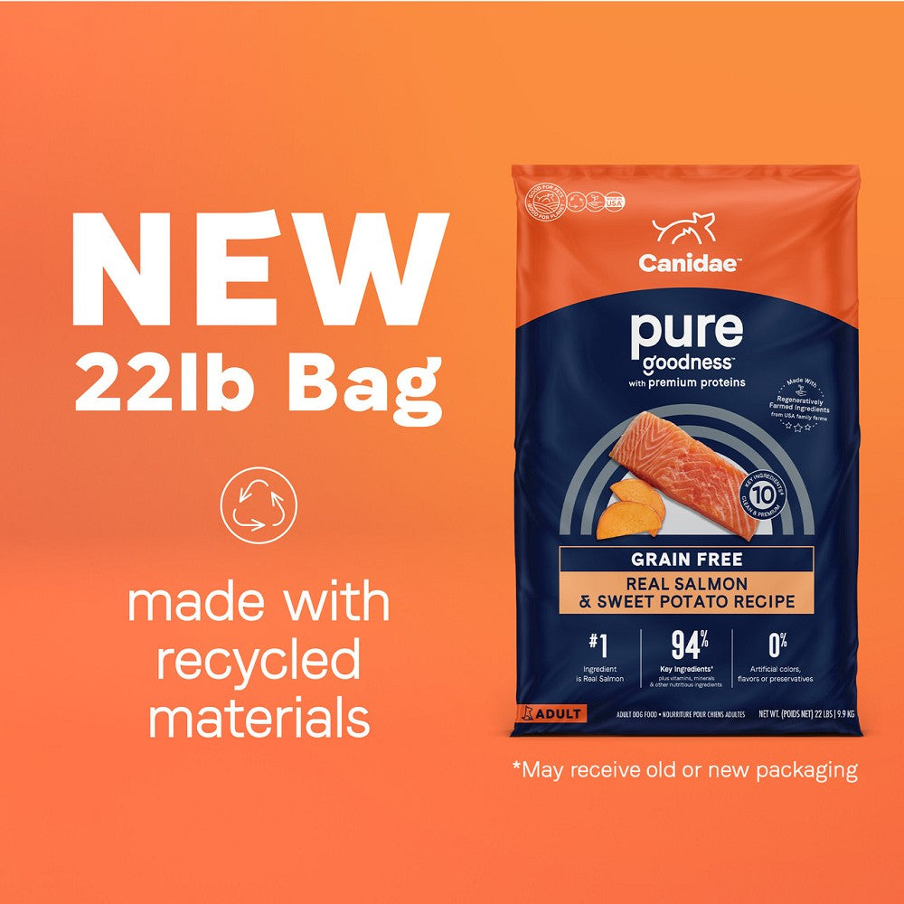 PURE Grain Free Dog Dry Food - Salmon & Sweet Potato - Image 5