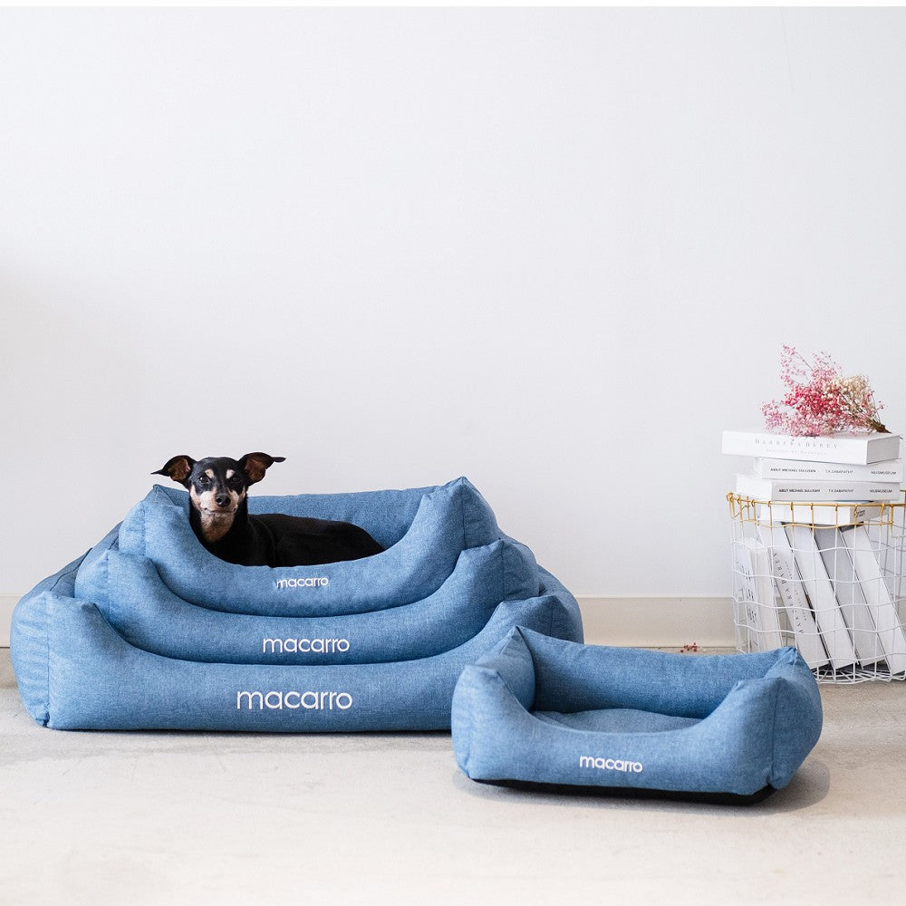 Linen Cotton Latex Bed for Pets - Image 7