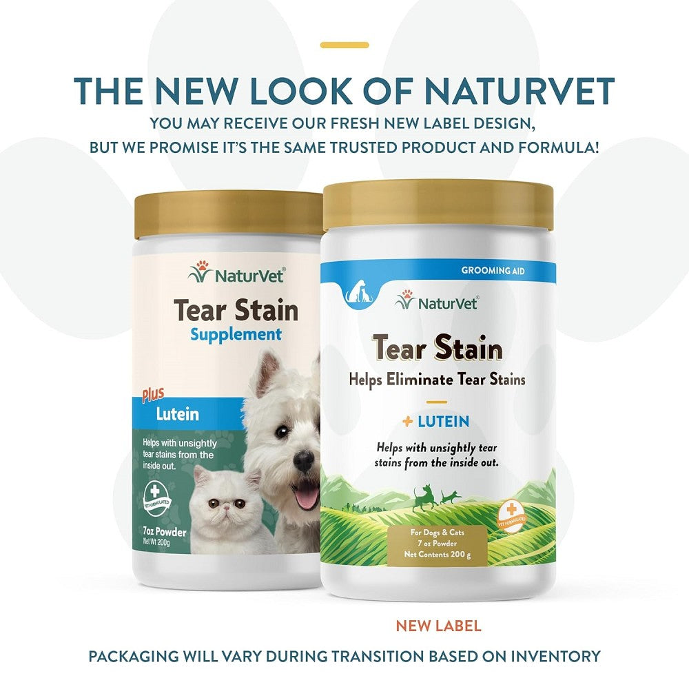 Tear Stain Supplement Powder Plus Lutein for Dogs & Cats - Image 2