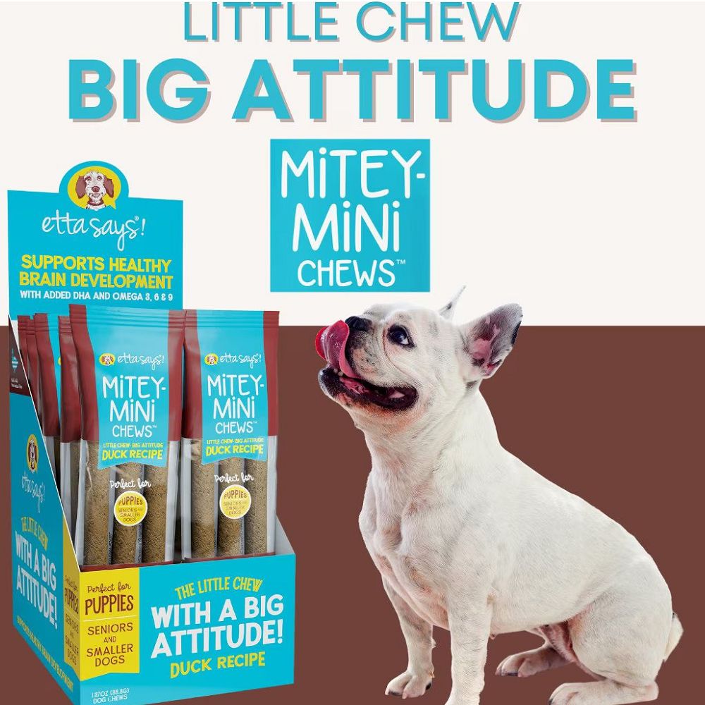 Mitey Mini Jerky Duck Dog Chew - Image 3
