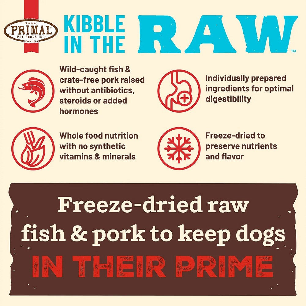 Kibble In The Raw - Freeze Dried Fish and Pork Dog Food - Image 5