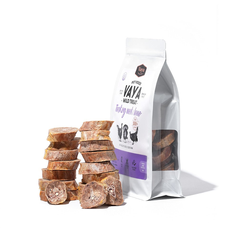 Wild Treat - Freeze Dried Meaty Turkey Neck Bone Dog Treats - Image 4