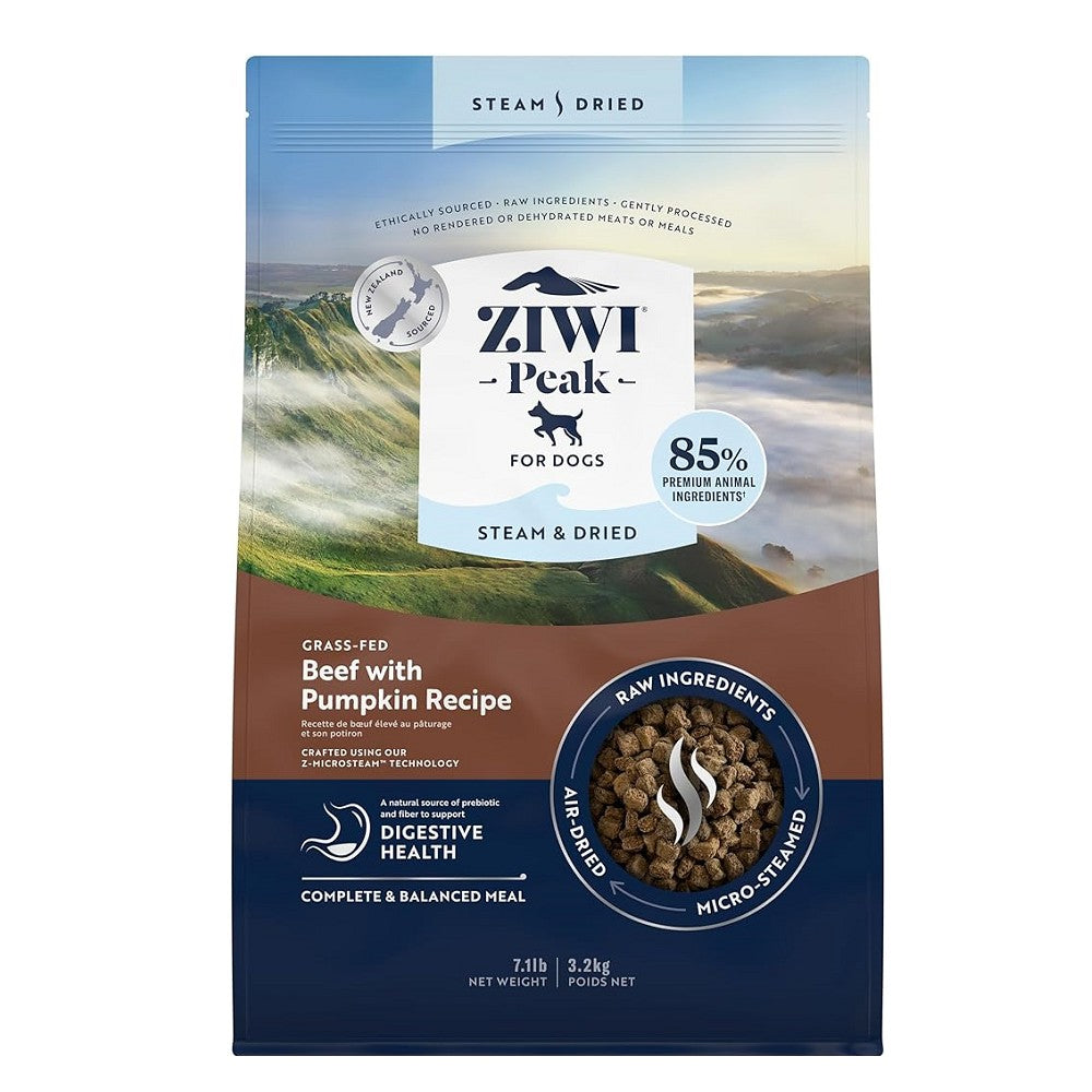 Steam & Dried - Grass-Fed Beef With Pumpkin Dog Food - Image 2