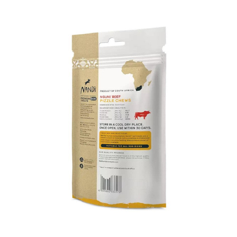 Nguni Beef Pizzle Chews Dog Treats - Image 2