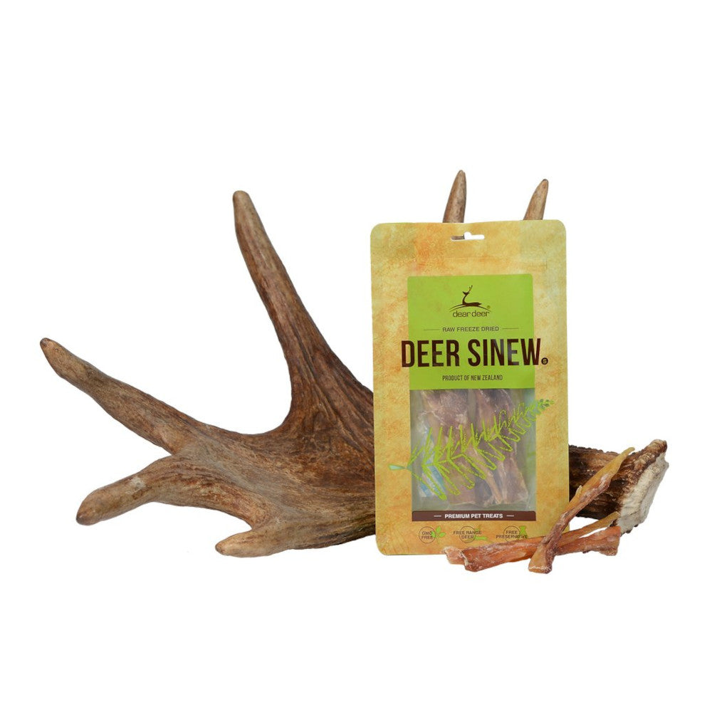 Freeze Dried Deer Sinew Dog Treats - Image 2