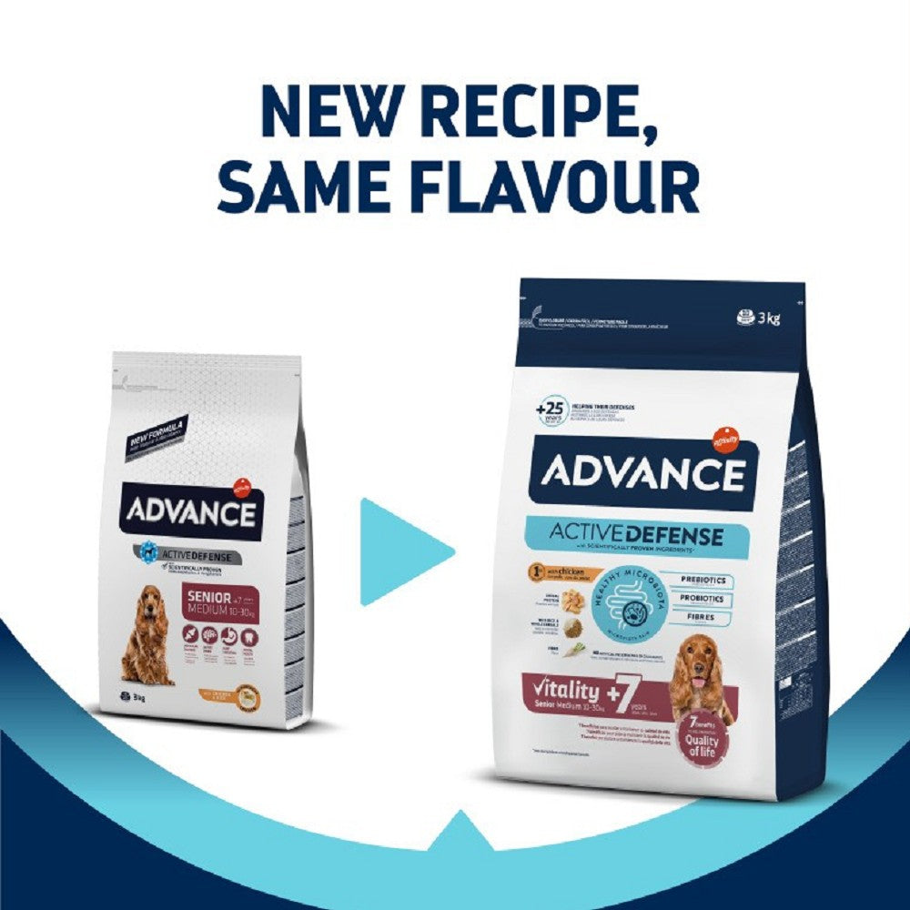 Active Defense - Chicken & Rice Regular Bites for Medium Senior Dog Dry Food - Image 2