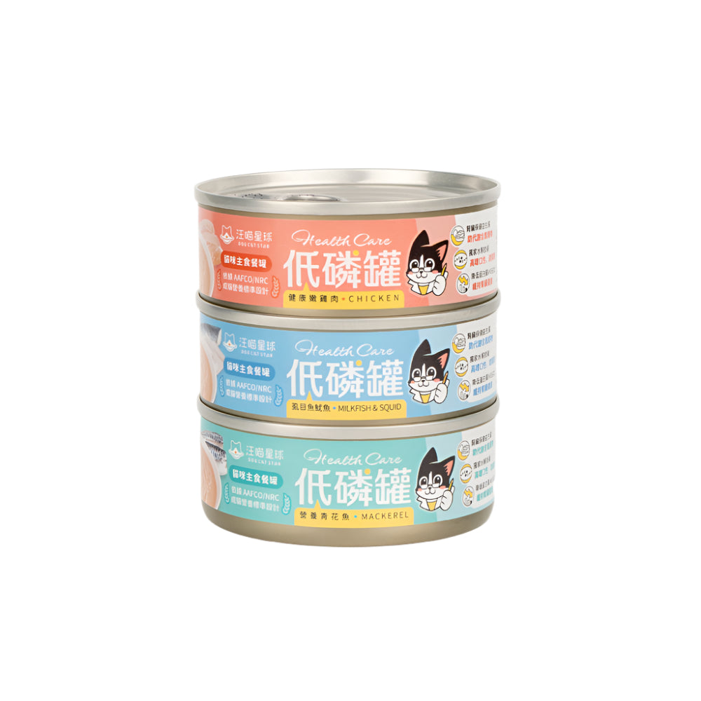 Health Care - Low Phosphorus Mackerel Complete Balanced Cat Can - Image 2