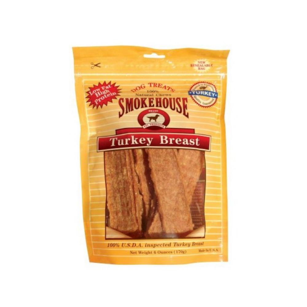 Smokehouse - Turkey Breast Strips Dog Treats 6 oz