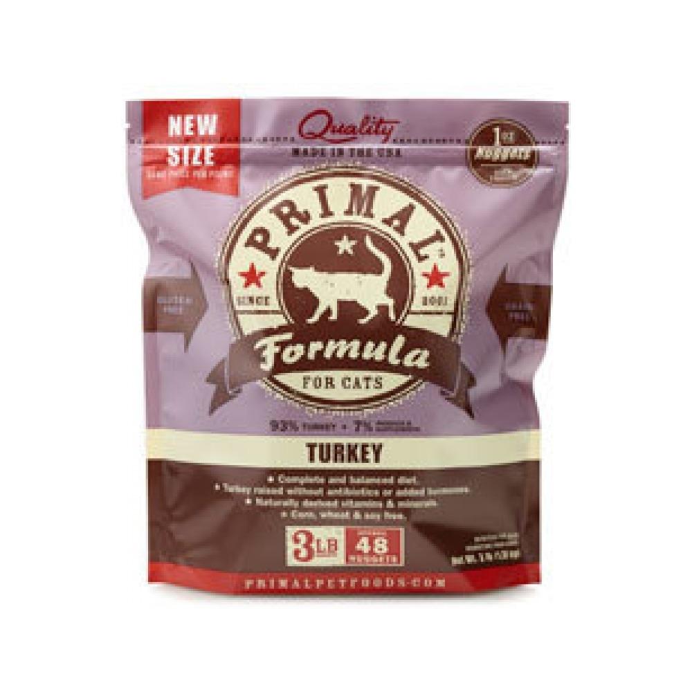 Primal Pet Foods Inc. - Frozen - Frozen Turkey Cat Food Nuggets