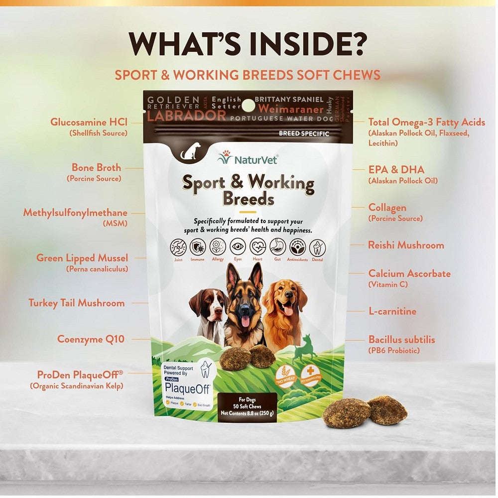 Specifically Supplement for Sport & Working Breed Dogs - Image 2